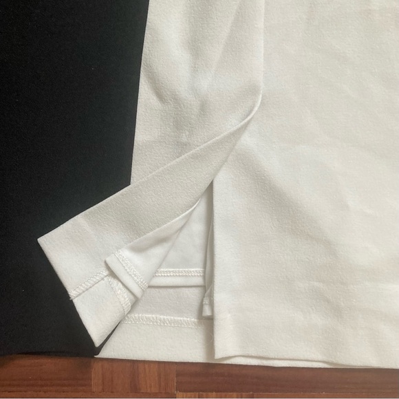 Maggy London Color Block Sheath Dress Size 2 Black and White - Picture 7 of 9